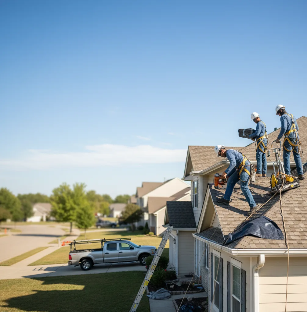 Roof Repair in Hamburg